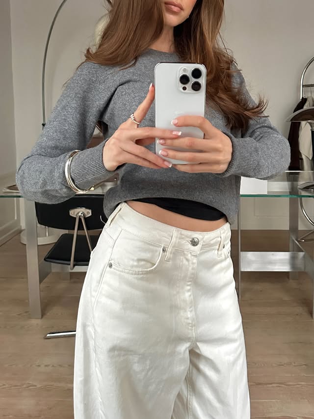 Instagram post by @emiliemalou for NA-KD. Caption reads: [...] code malou for 15% off for 48 hours <3....