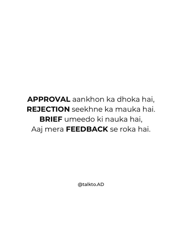 Instagram post by @talkto.ad for Social Samosa. Caption reads: Virality aankhon ka dhokha hai
Insights seekhne ka....