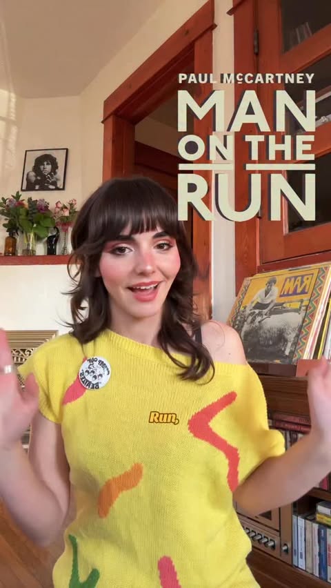 Instagram post by @sydtrip for Amazon Music. Caption reads: [...] Beatles! @paulmccartney #ManOnTheRun....