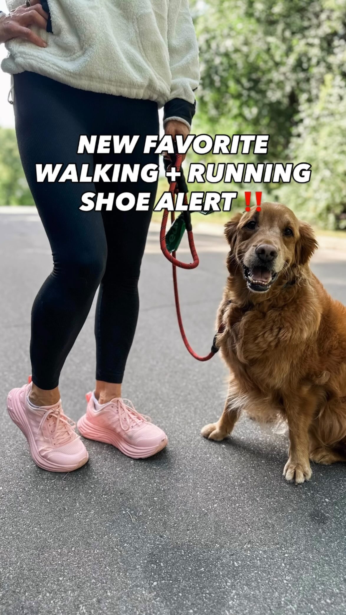 Instagram post by @chrisfreytag for Dream Pairs Shoes. Caption reads: New favorite walking + running shoes....