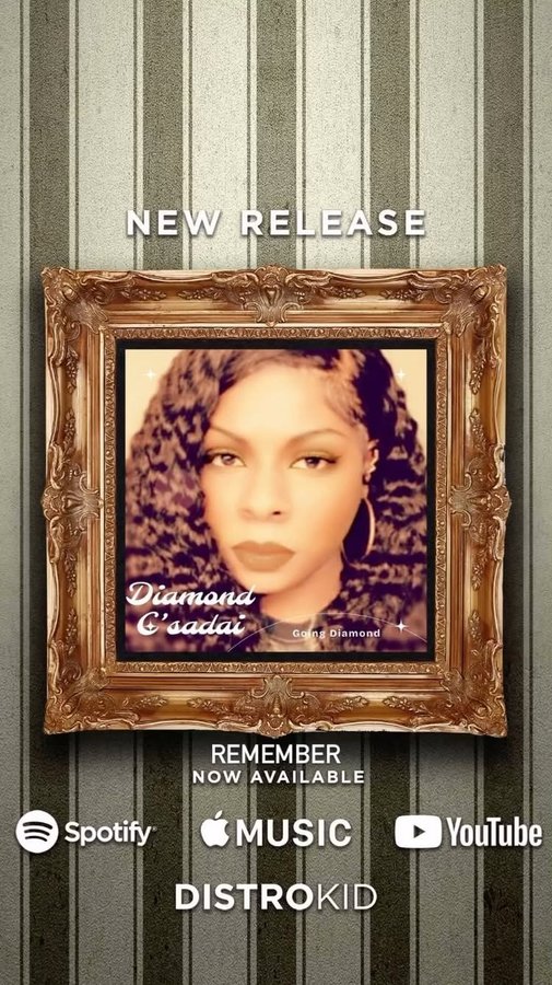 Instagram post by @diamondcsadai for TIDAL. Caption reads: [...]....