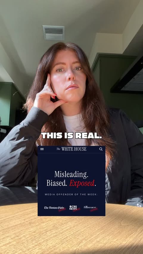 Instagram post by @katiegrossbard for The Guardian. Caption reads: The ACTUAL White House website 🙄 I don’t know why....