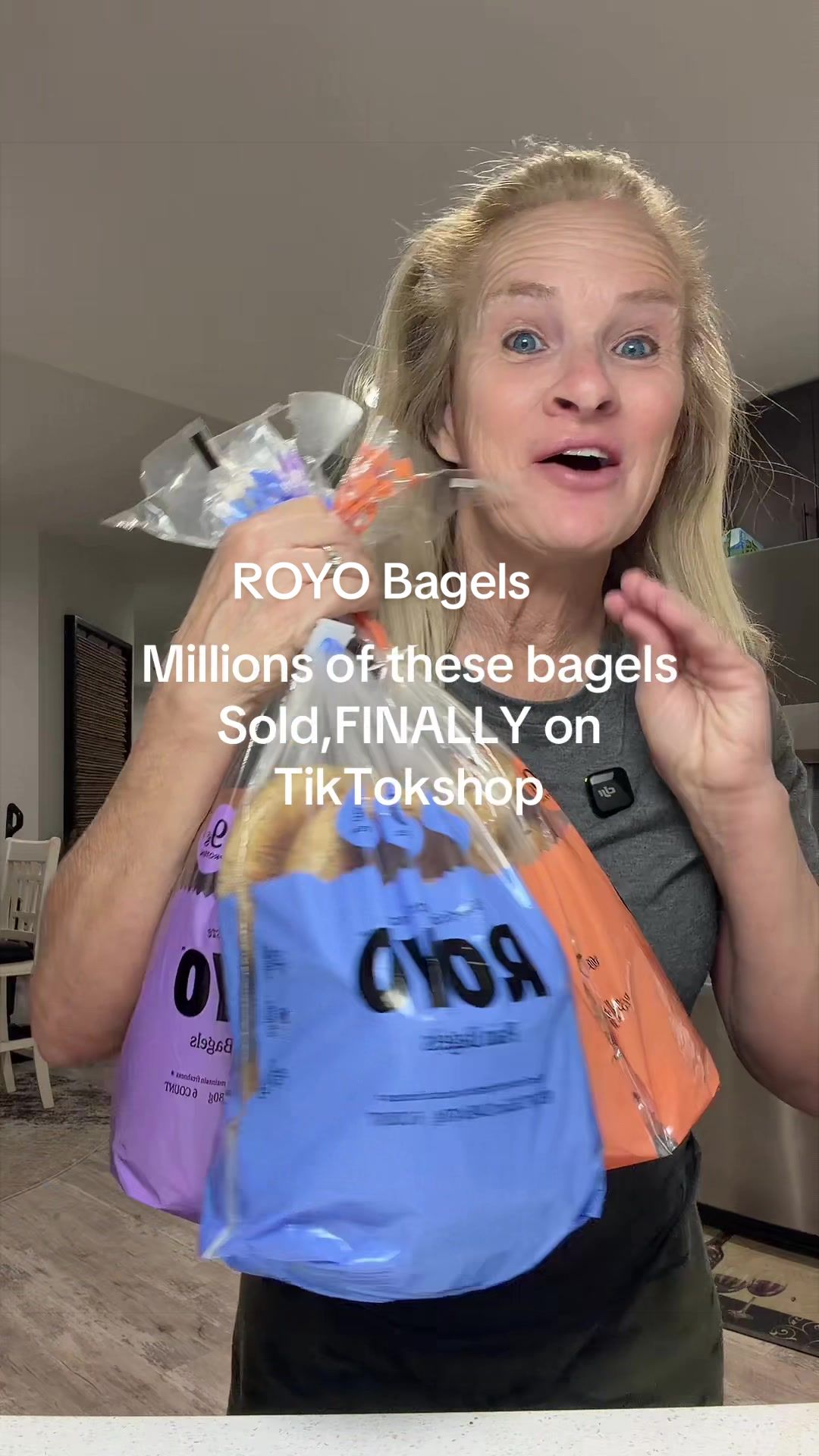 TikTok post by @larrylykins1 for Eat Royo. Caption reads: [...] protein, low carb mills all week long....