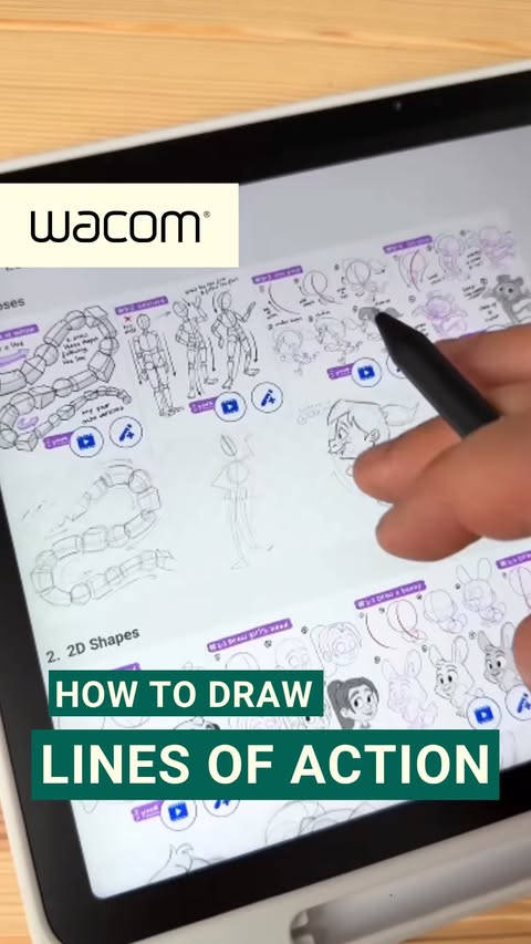 Instagram post by @mitchleeuwe for Wacom. Caption reads: AD | Paid collaboration with @wacomeurope. This....