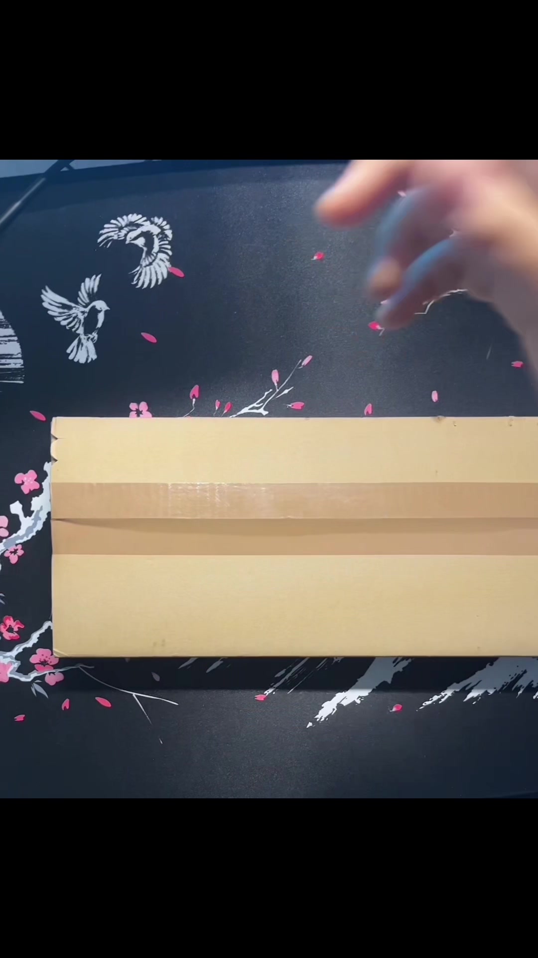 TikTok post by @arne.tv for nyfter. Caption reads: @Nyfter Keycaps Unboxing‼️❤️‍🔥 #Unboxing [...].