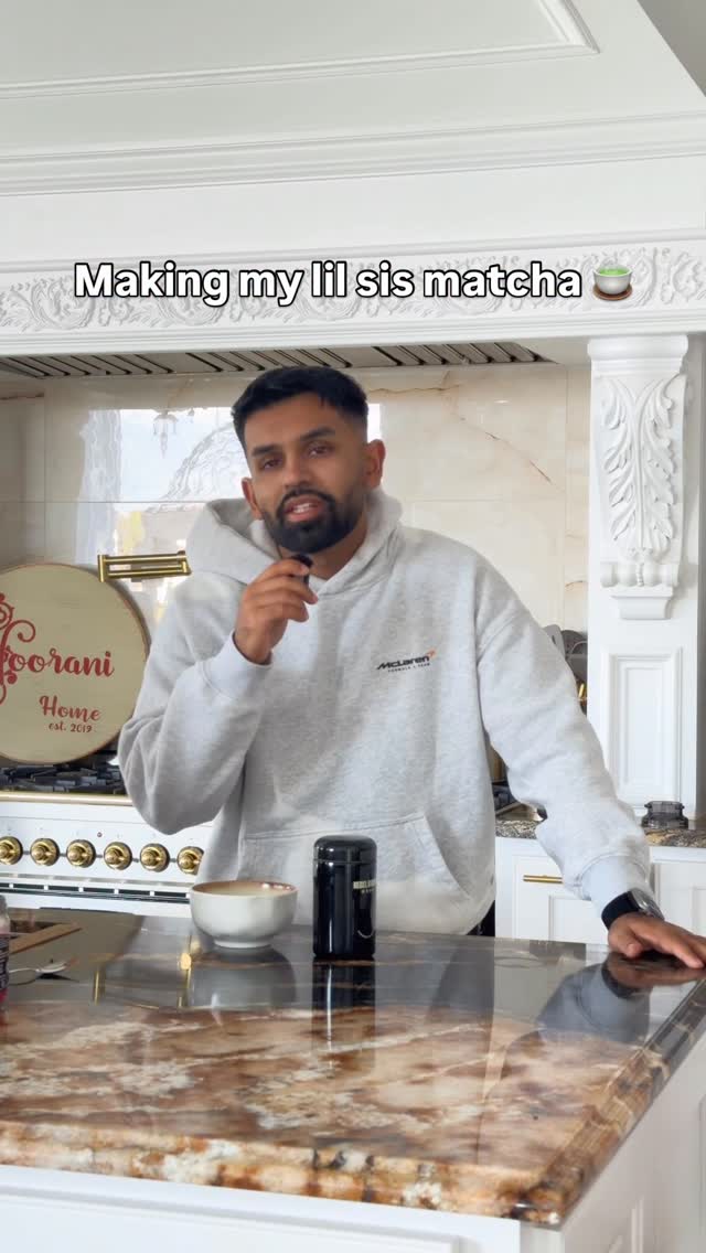 Instagram post by @shaavir6 for Chobani. Caption reads: We live for matcha #matcha #chobani #lifestyle....