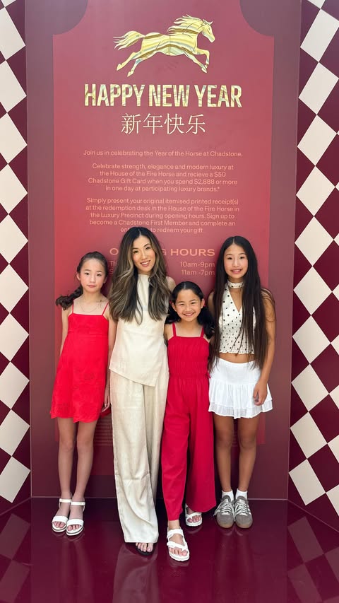 Instagram post by @lifeofamelbournemumma for Chadstone. Caption reads: [...] celebrate Chinese New Year with us at....