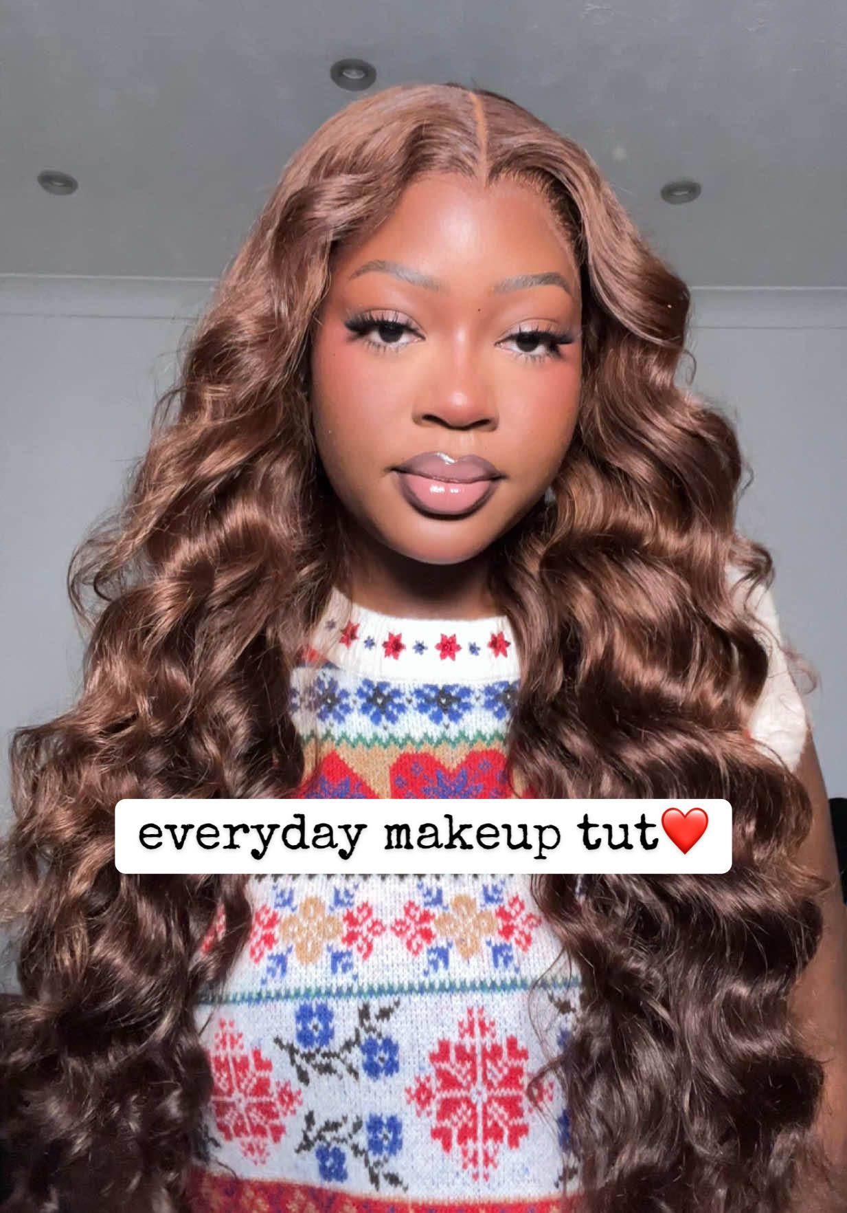 TikTok post by @mslanilawal for Danessa Myricks Beauty. Caption reads: and by quick i mean 45 min 😹 key products:....
