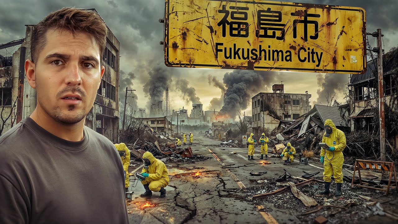 YouTube post by @Ne0xi for Deezer. Caption reads: The greatest modern NUCLEAR DISASTER (FUKUSHIMA....
