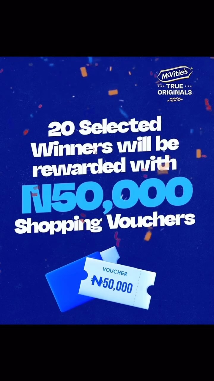 Instagram post by @dark_skinned_simi for McVitie's. Caption reads: [...] you want Use #MyBiscuitStory and tag....