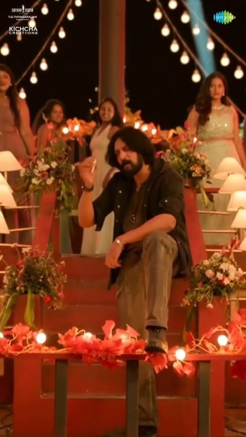 Instagram post by @sanvisudeepofficial for Saregama. Caption reads: @sanvisudeepofficial owns this track! 🎤  What an....