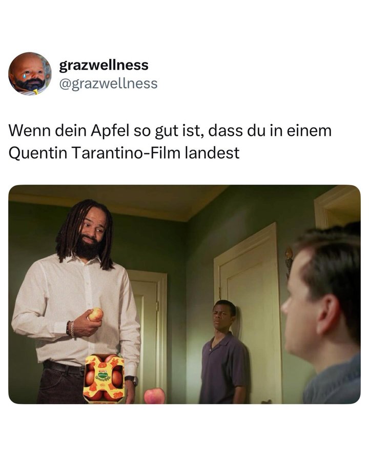 Instagram post by @grazwellness for Steiermark. Caption reads: Der @steiermarkgenussapfel ist so gut, dass [...].