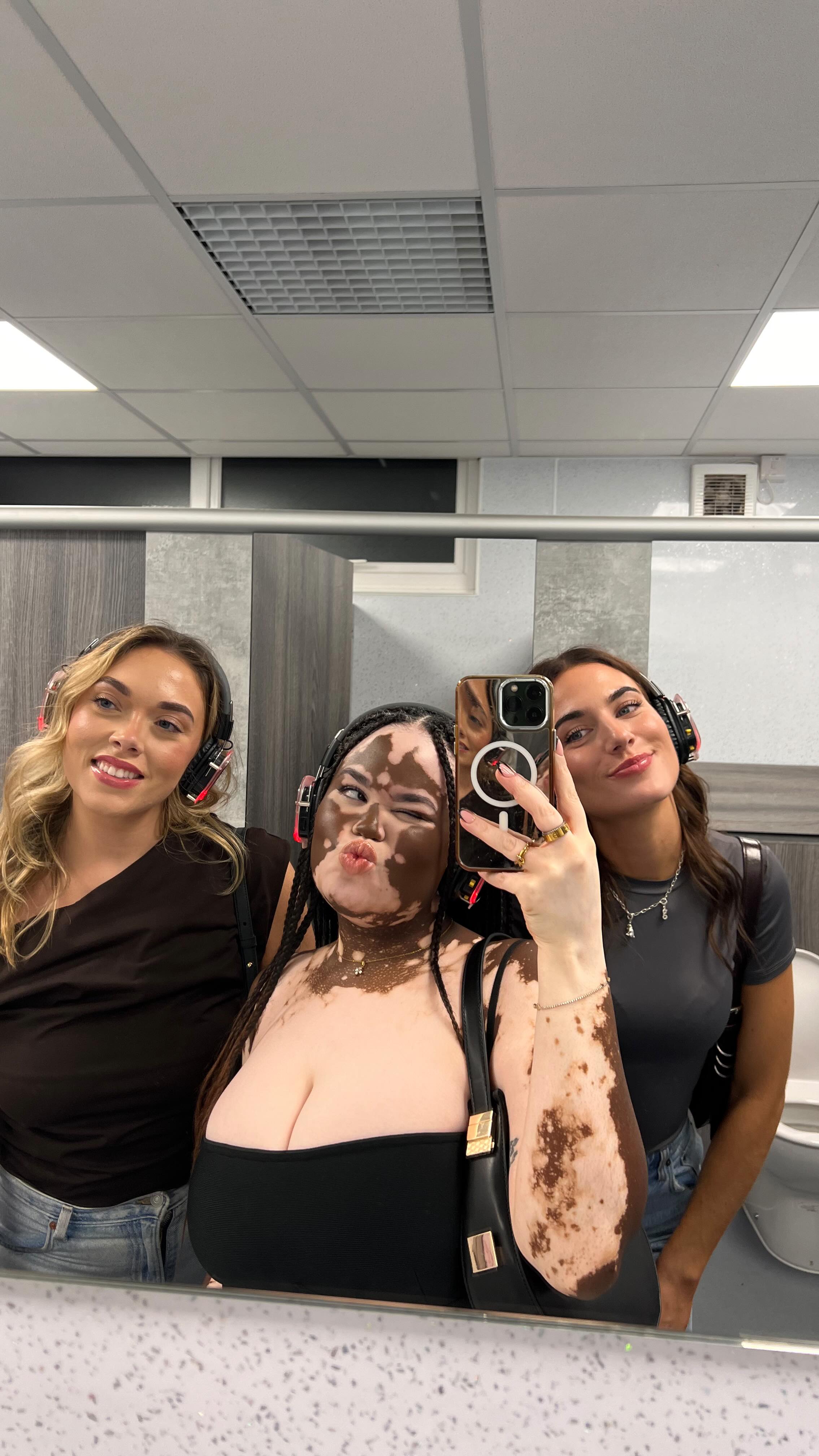 Instagram post by @krystal.wasike for MADE BY MITCHELL. Caption reads: This is mainly me practice silent singing and....