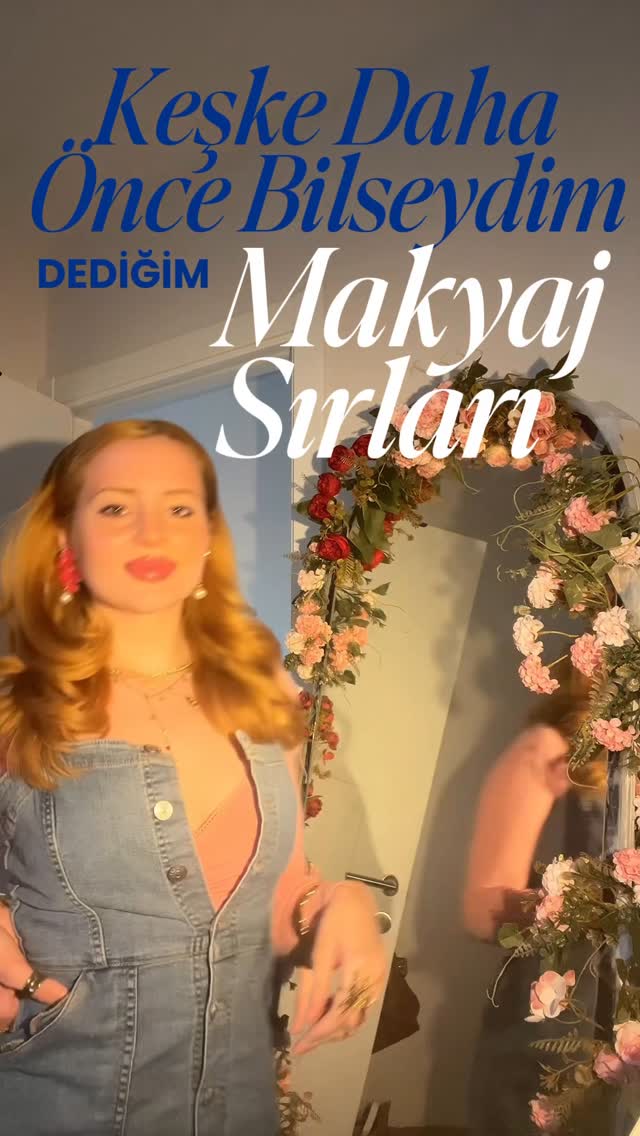 Instagram post by @tbuketn for Benefit Cosmetics. Caption reads: Sizin de bunun gibi makyaj hileleriniz var mı? ❤️....