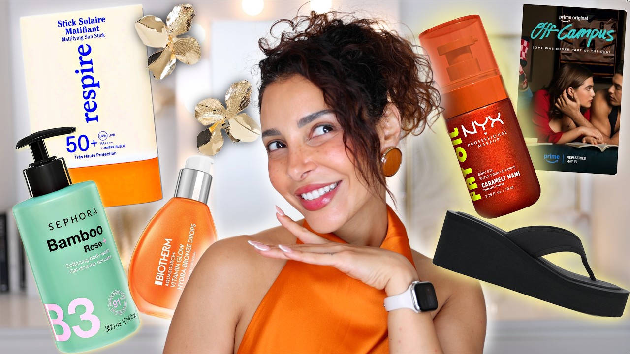 YouTube post by @Sananas for Fernandes Supermercados. Caption reads: FAVORITES OF THE MONTH: I have everything you need....
