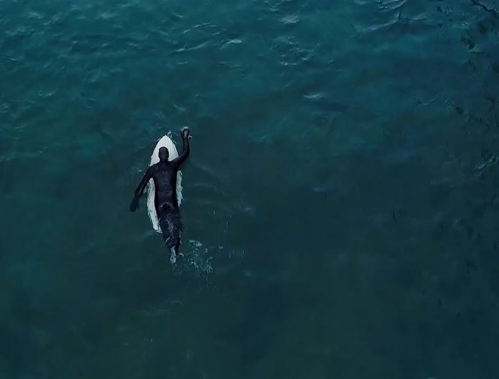 Instagram post by @alexstrohl for Land Rover USA. Caption reads: Just before winter storms quiet down and we....