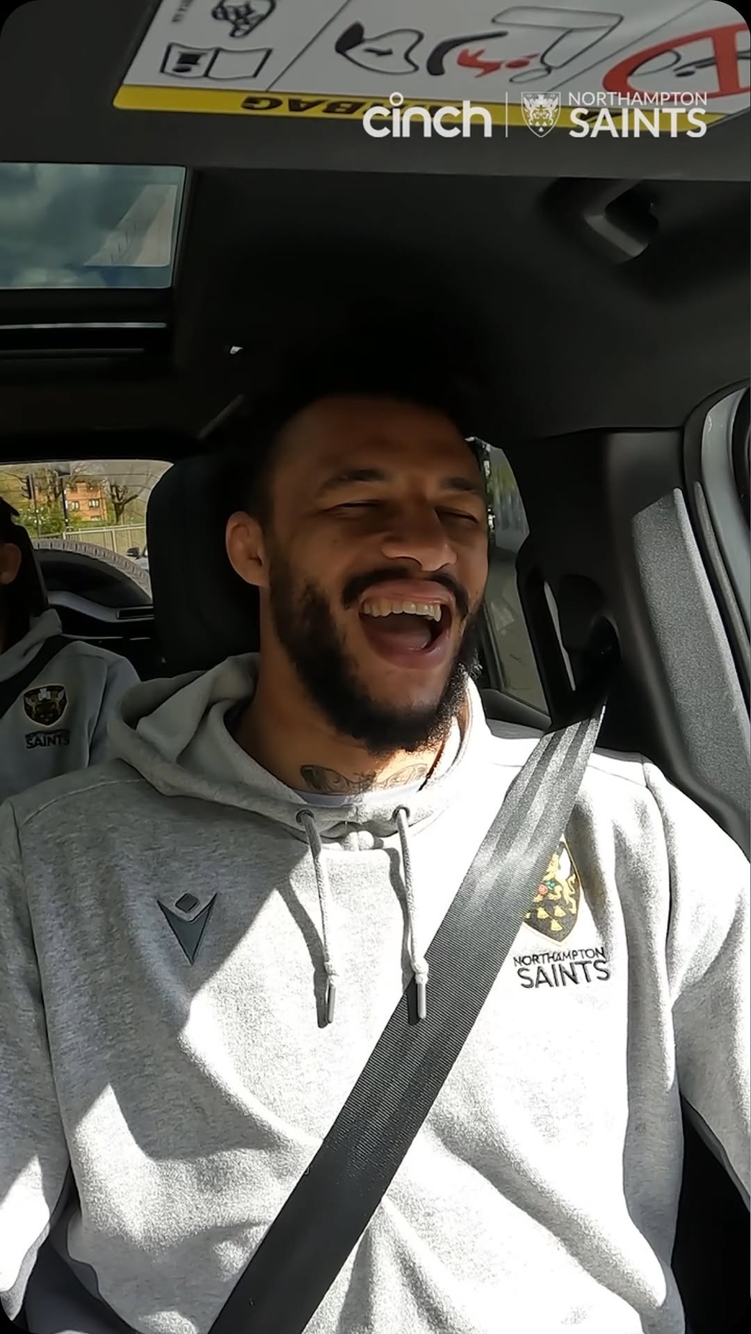 Instagram post by @alexwaller01 for CINCH. Caption reads: [...] for a special Conversations in Cars with....