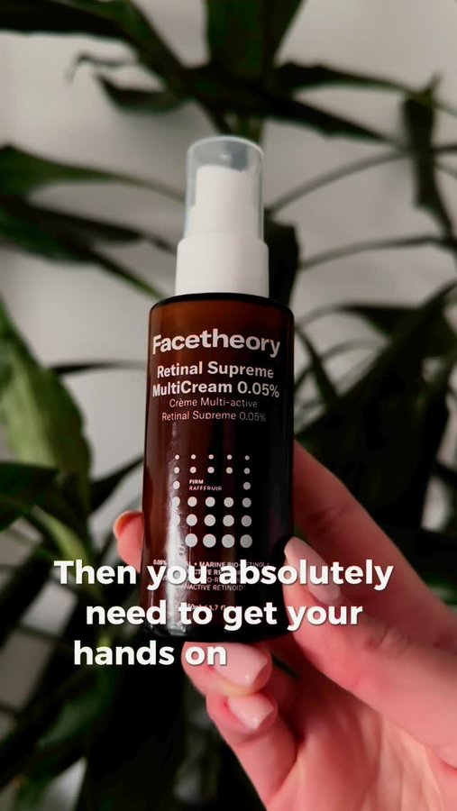 Instagram post by @all_about_the_glow for Facetheory. Caption reads: Ad- Let’s talk about one of my favourite brands....