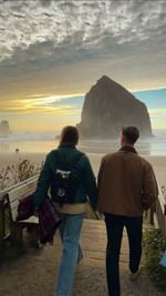 Instagram post by @alliebrinn for JanSport. Caption reads: [...] piece pairs perfectly with my new @jansport....