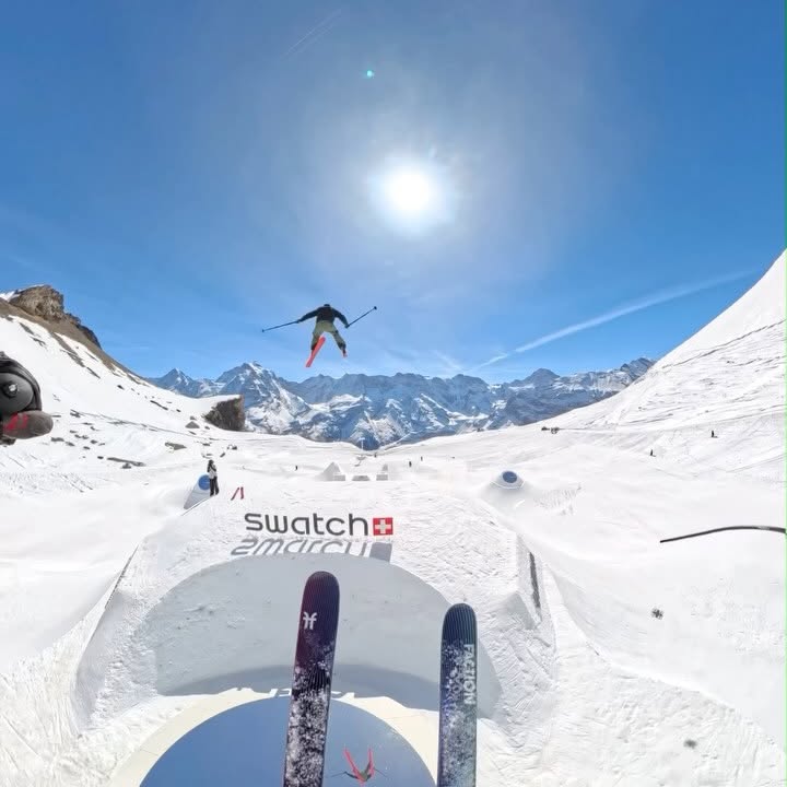 Instagram post by @ytsteepsteep for Swatch. Caption reads: Think this might be the longest I’ve ever been....