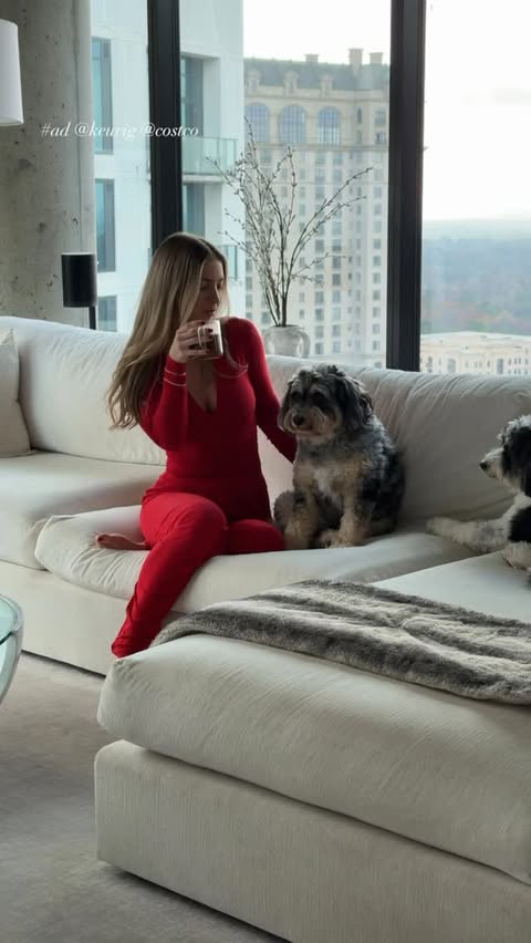 Instagram post by @brookemason for Keurig. Caption reads: #ad There’s something about slow mornings, soft....