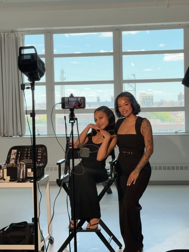 Instagram post by @glambyleanna for ARDELL Beauty. Caption reads: [...] sponsors: @onesize @patricktabeauty....