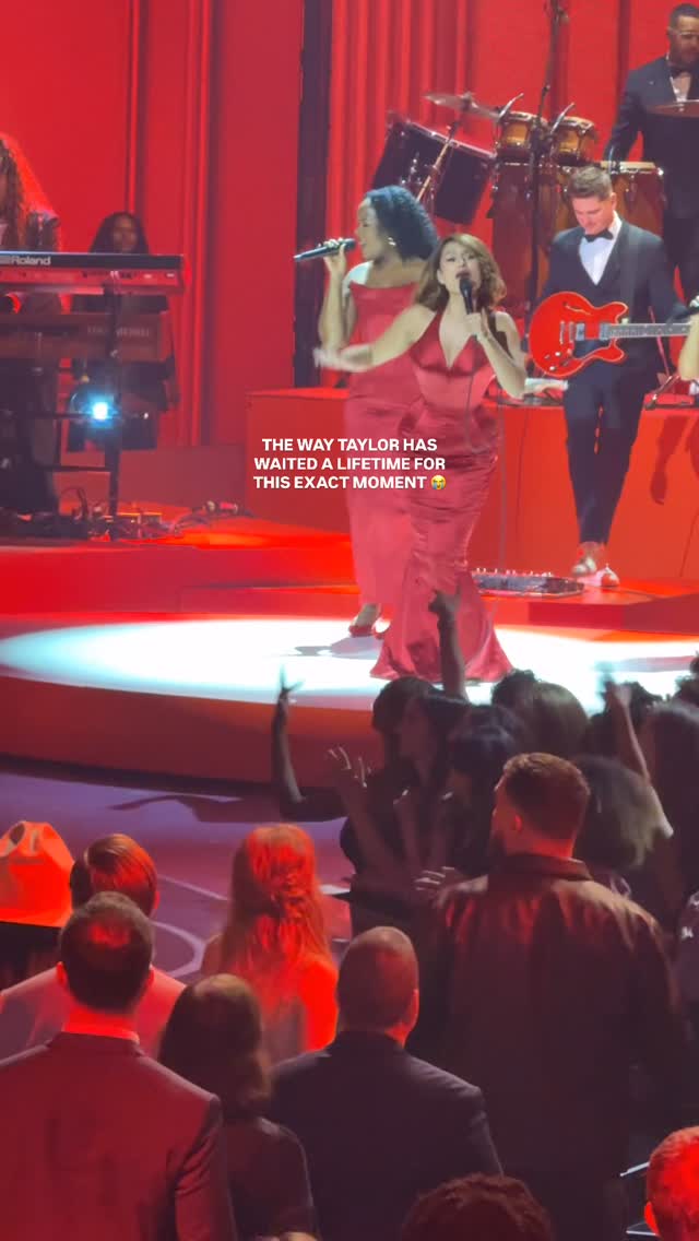 Instagram post by @reagan.baylee for iHeartRadio. Caption reads: TAYLOR’S HUSBAND!!!! 😭💍 #FOXPartner @iheartradio....