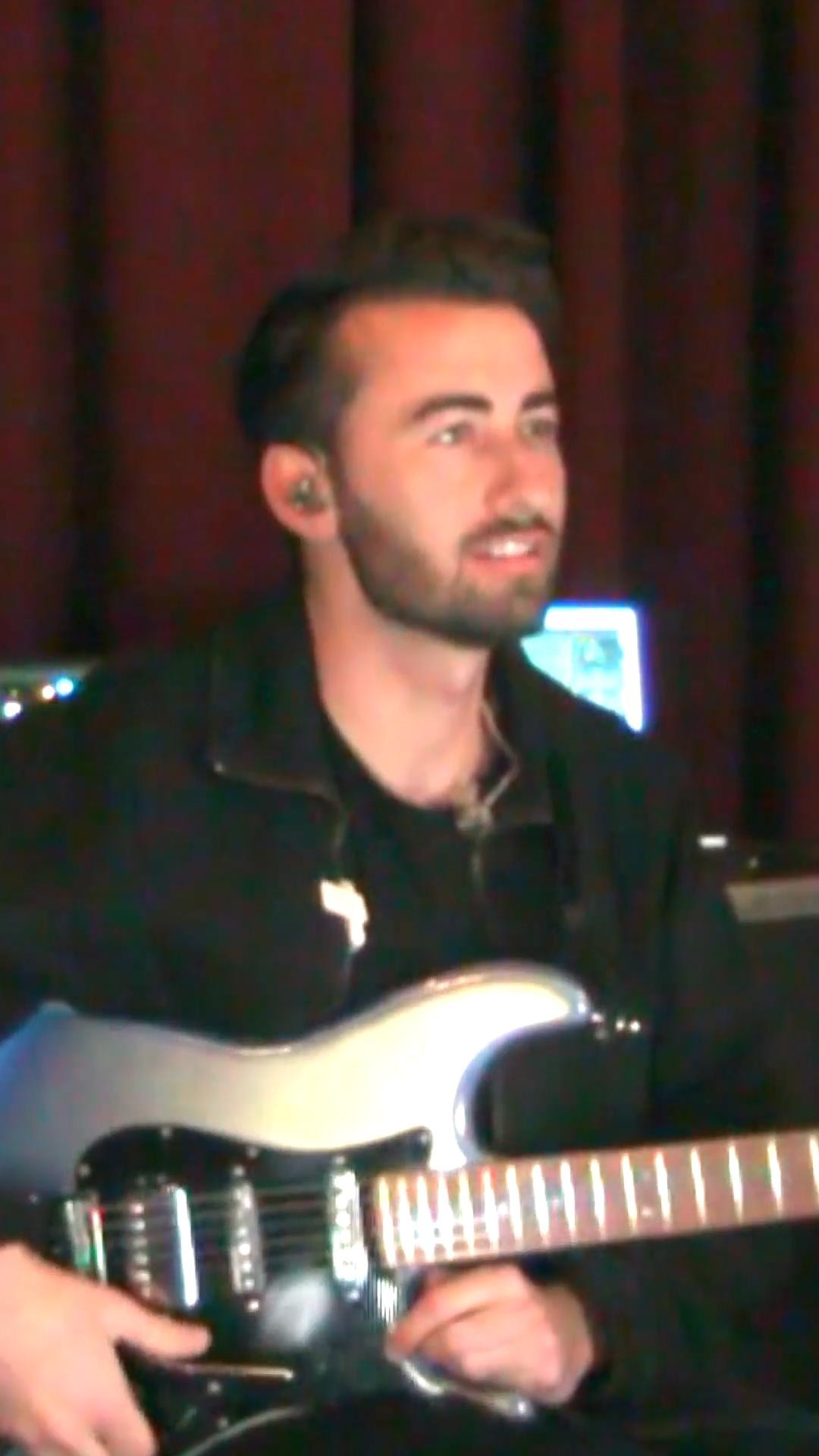 Instagram post by @zachfenske for Ultimate Ears. Caption reads: 🎸 ALL ACCESS: Zach Fenske

Go behind the scenes....