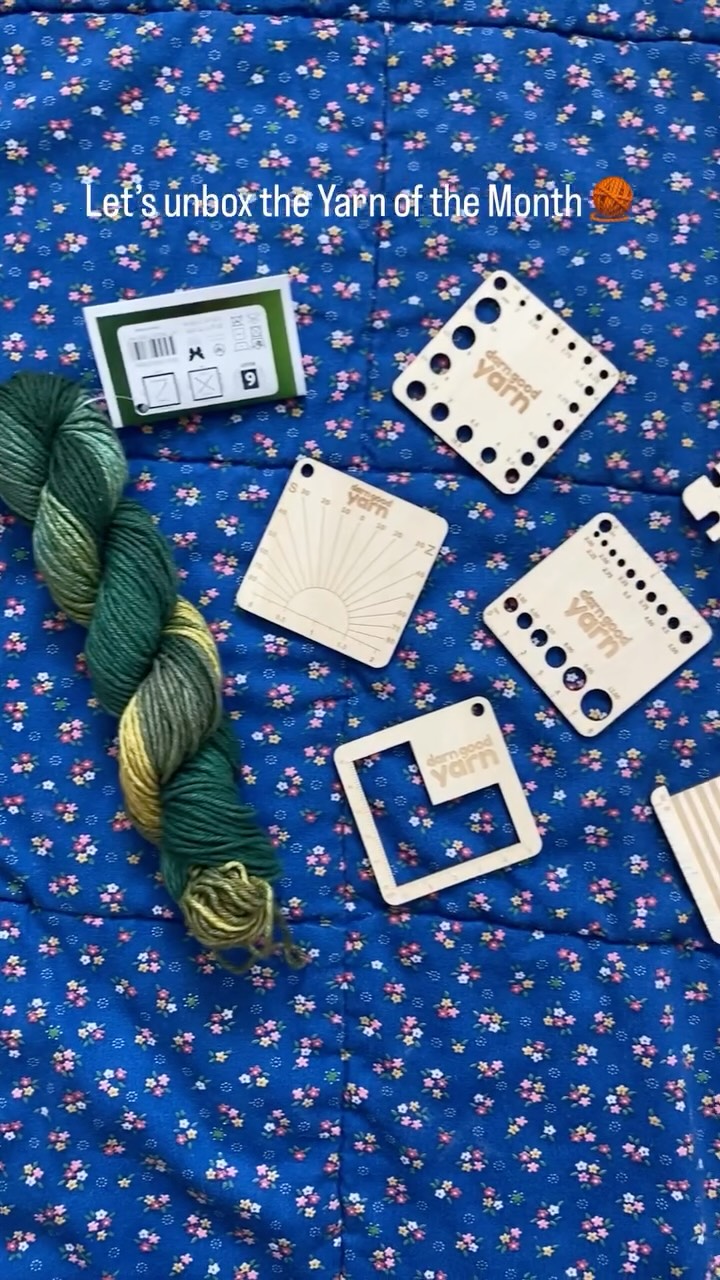 Instagram post by @olliescrochet for Darn Good Yarn. Caption reads: It really is Darn Good Yarn !!! 😍 Darn Good Yarn....