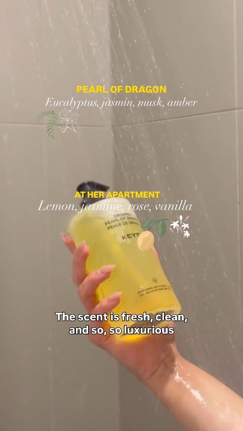 Instagram post by @amika.aly for KEYTH. Caption reads: KEYTH body wash is now available at Costco [...].