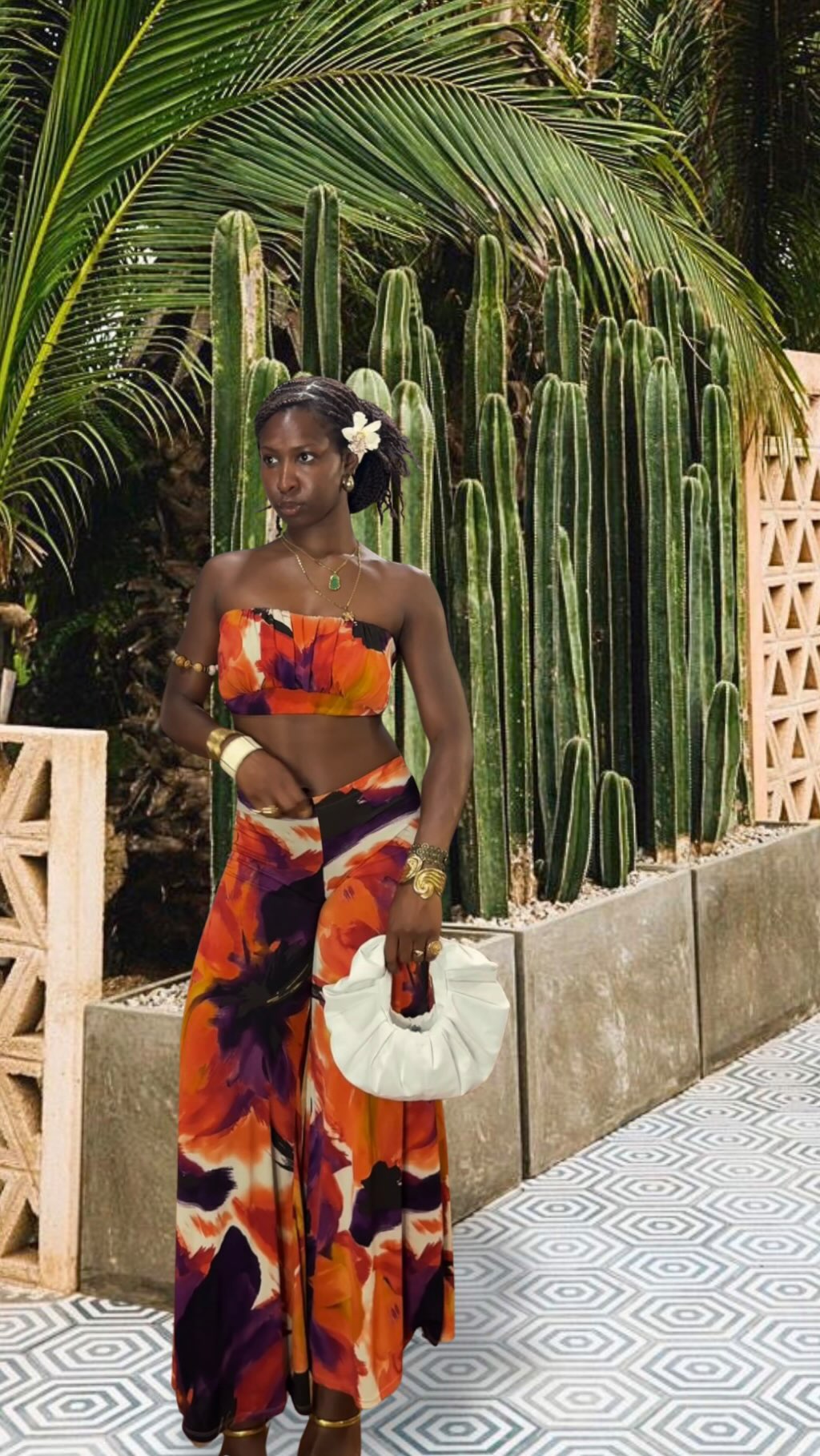 Instagram post by @juveinaoneisis for Savers. Caption reads: Sewing my summer wardrobe one piece at a time w/....