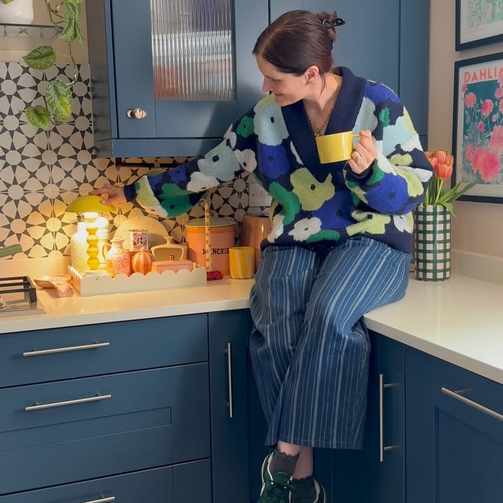 Instagram post by @tamzinmcgillen for Addison Ross. Caption reads: [...] is this little LED bobbin lamp from....