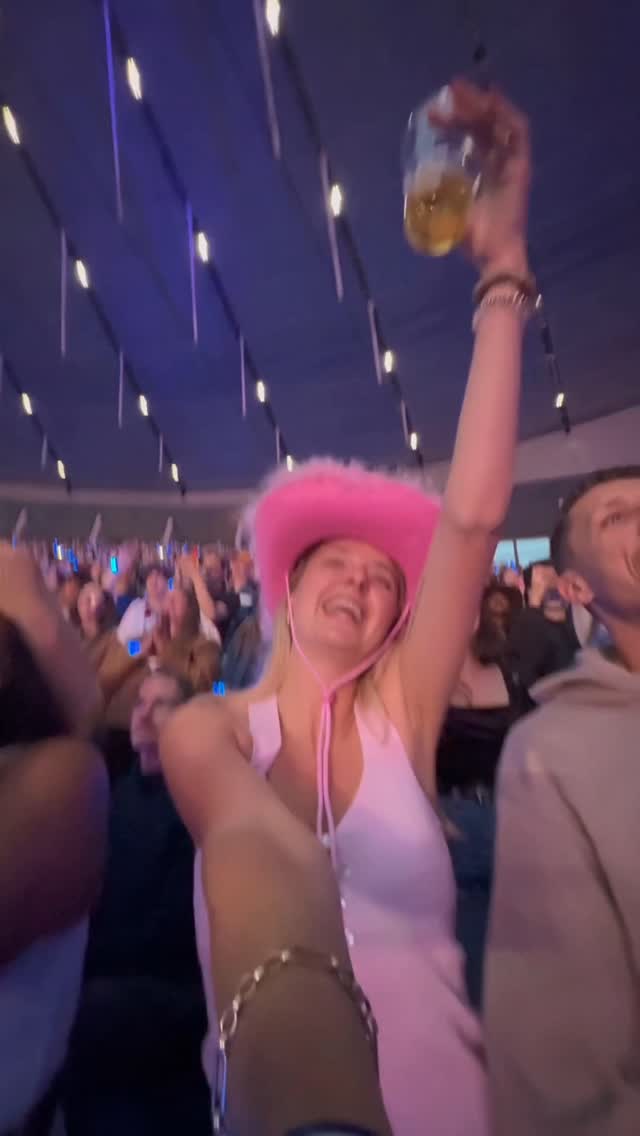 Instagram post by @olivia_hammond for Elvie. Caption reads: Who run the world? Girls. Ad. Last month I was....