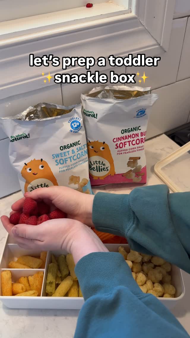 Instagram post by @messybunmotherhood for Little Bellies. Caption reads: ✨🍿 Snack time with @littlebellies!! [ad]

Always....