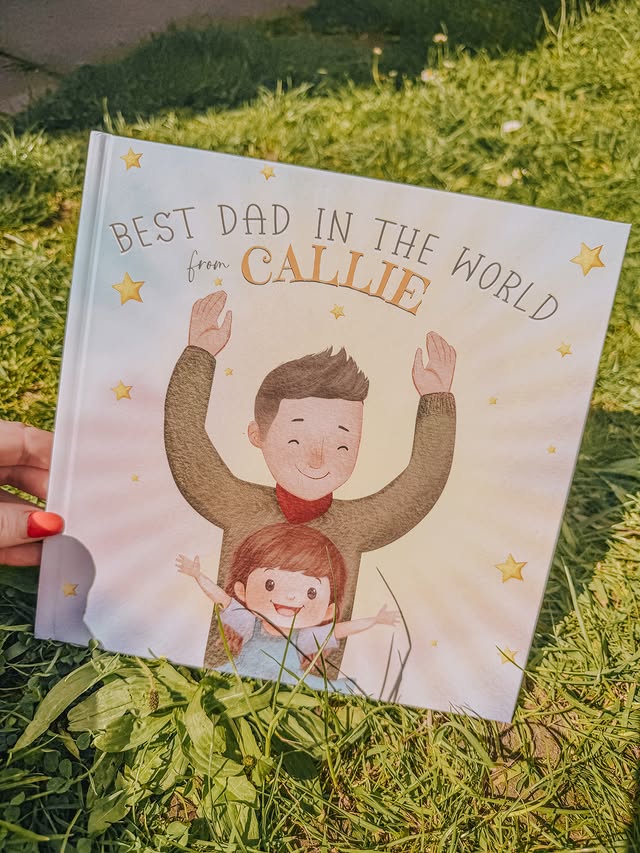 Instagram post by @the.essex.mum for StoryBug. Caption reads: [...] her dad. The personalised story from....