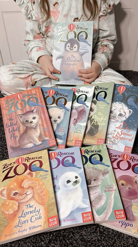 Instagram post by @harperandevelyn_x for Books2Door. Caption reads: The girls book haul from @books2dooruk 📚🤍....