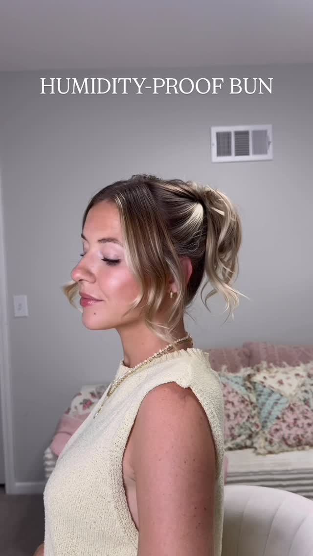 Instagram post by @alyssarayelee for It’s a 10 Haircare. Caption reads: One thing I’m not doing this summer: letting....