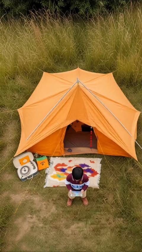 Instagram post by @worldofarias for FirstCry. Caption reads: Cold days, cute layers, timeless style 💫 Arias....