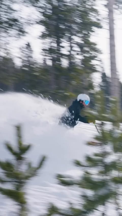 Instagram post by @macbouchergolf for Ikon Pass. Caption reads: [...] spontaneous ski trip happen thanks to....