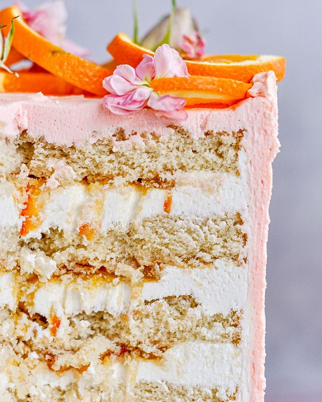 Instagram post by @cakedbykatie for Bake from Scratch. Caption reads: I’m over posting reels. 🙄 Like SOOOOO over it.....