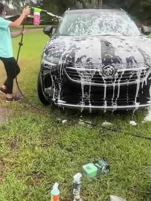 TikTok post by @leewilkinson26 for Chemical Guys. Caption reads: Chemical Guys 16-Piece Car Washing & Interior....