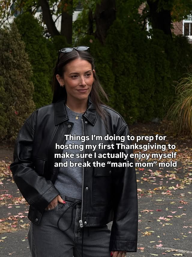 Instagram post by @cameronoaksrogers for Healthline. Caption reads: As I gear up to host my first-ever Thanksgiving....