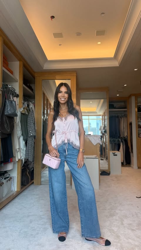 Instagram post by @tanyazuckerbrot for Levi's. Caption reads: [...] and worth wearing on repeat—these @Levis....