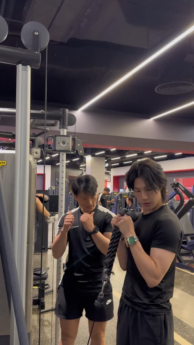 Instagram post by @ppharinn for Virgin Active. Caption reads: [...] start here. #WhereWellnessGetsReal....