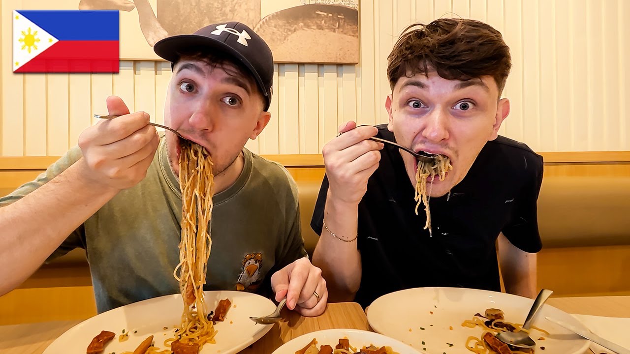 YouTube post by @TriFatePH for agoda. Caption reads: We Had a Filipino Christmas Dinner 🇵🇭.