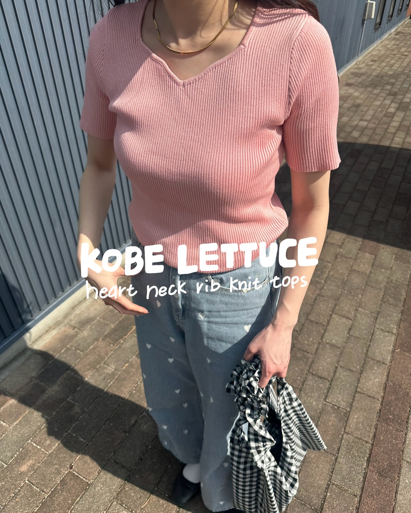 Instagram post by @tanarena.ee for KOBE LETTUCE. Caption reads: ＼160cm.骨格ウェーブコーデはこちら／
🥞　@tanarena.ee....