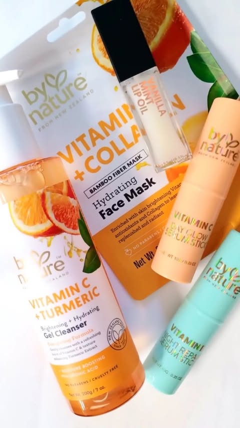 Instagram post by @atx.mora for bynatureskincare. Caption reads: By Nature, one of my all-time favorite brands!....