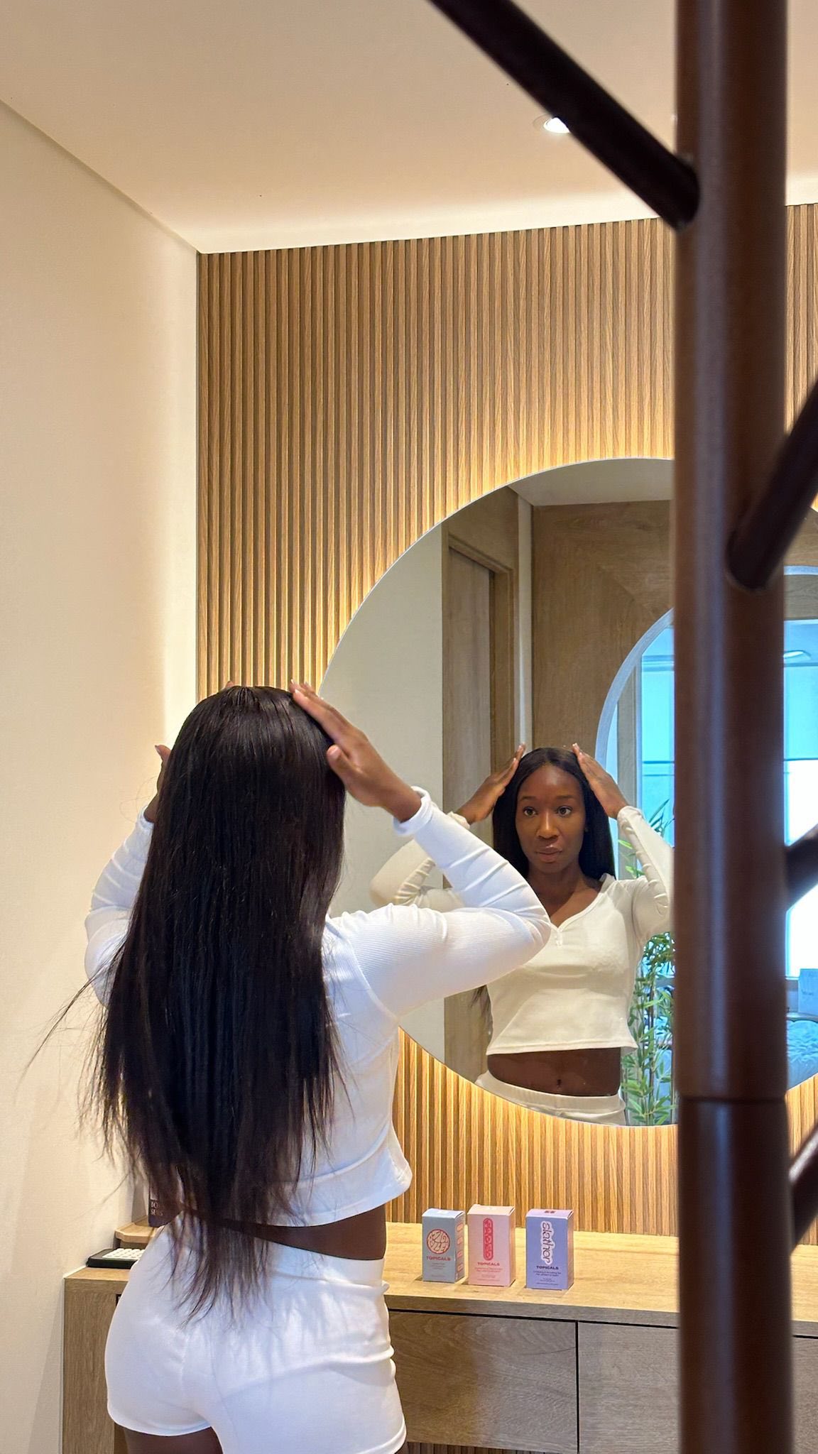 Instagram post by @dr.fab for TOPICALS. Caption reads: Body care is skincare. 🧴✨ Here’s how I use....