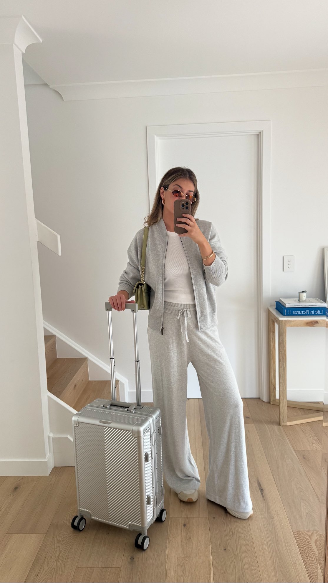 Instagram post by @paigecarmichael for Nimble Activewear. Caption reads: PSA: @nimbleactivewear up to 50% off sale starts....