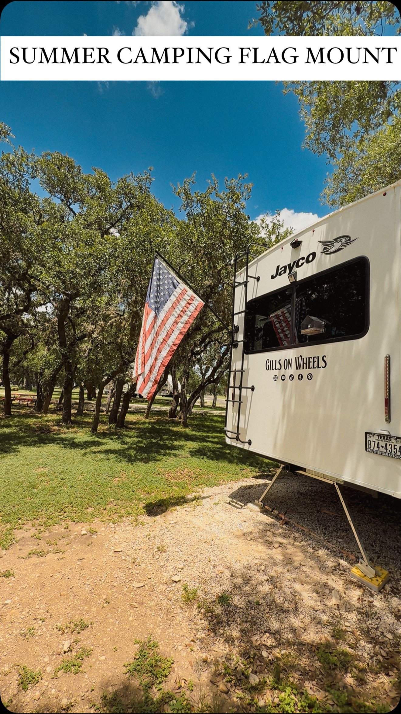 Instagram post by @gills_on_wheels for RVLock. Caption reads: [...] truck, jeep, or boat? They are made by....